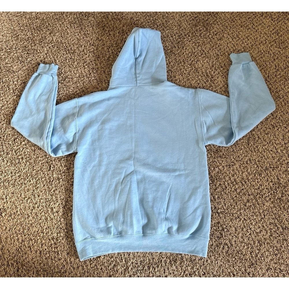 Rainforest Cafe Women's Light Blue "Protect the Wildlife" Hoodie Size Medium - Picture 7 of 10
